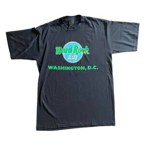Vintage 80s 90s Hard Rock Cafe Washington DC Center Star T-shirt